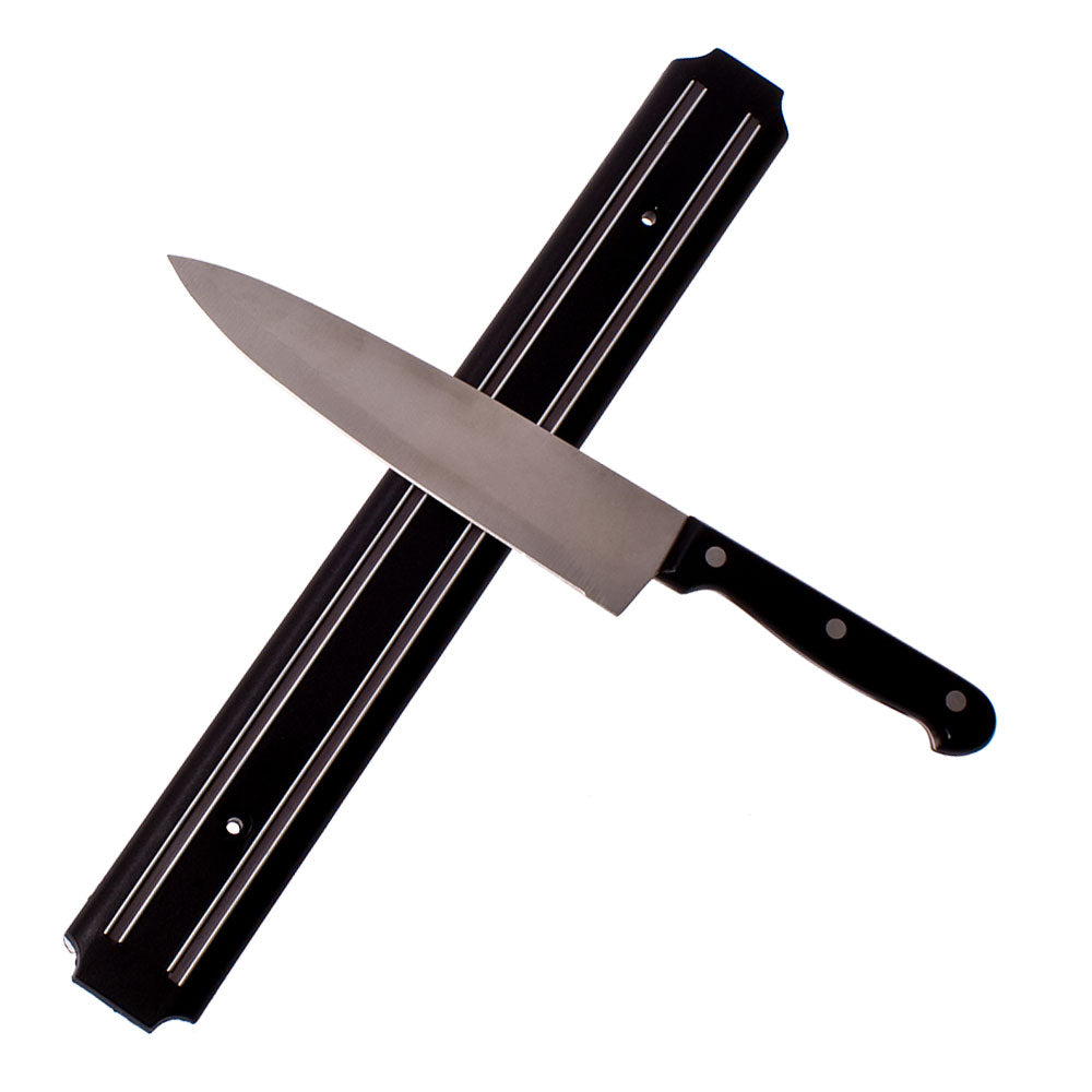 Appetito Magnetic Knife Rack 38cm (Black)