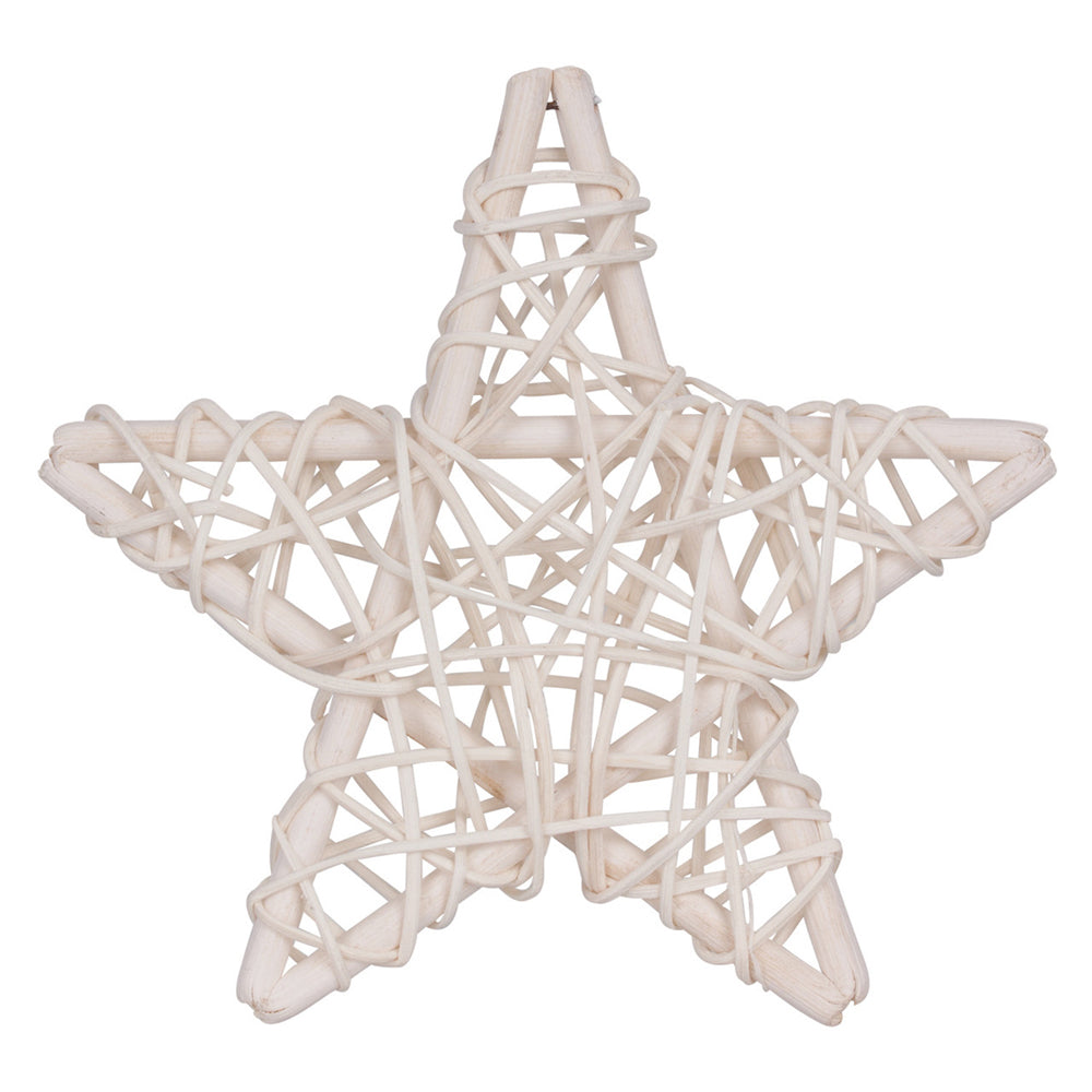 Natural Mesh Star 12cm 10pcs
