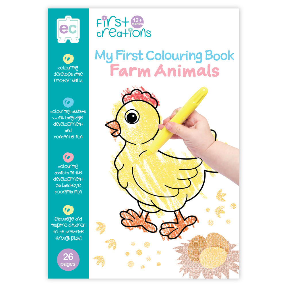 Educational Colours My First Creations Colouring Book