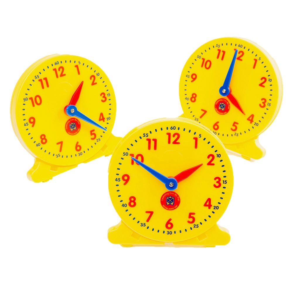 Analogue Student Clocks (Set of 6)