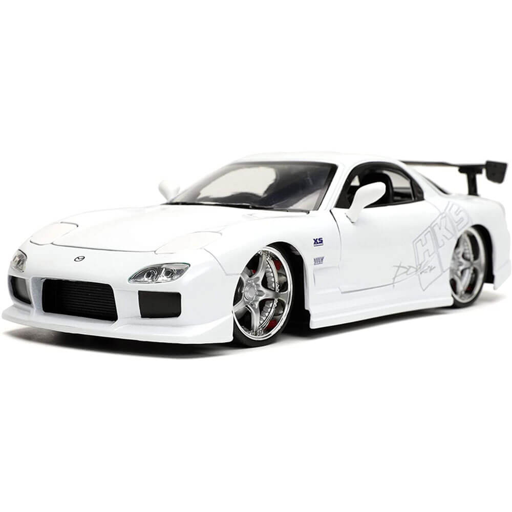 Fast and Furious 1993 Mazda RX-7 FD3S-Wide 1:24 Scale Ride