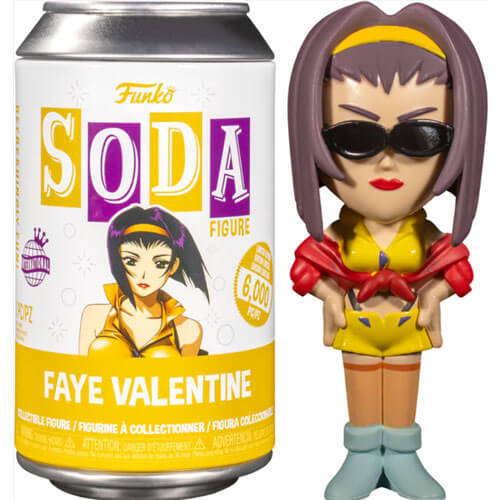 Cowboy Bebop Faye Valentine Vinyl Soda Chase Ships 1 in 6