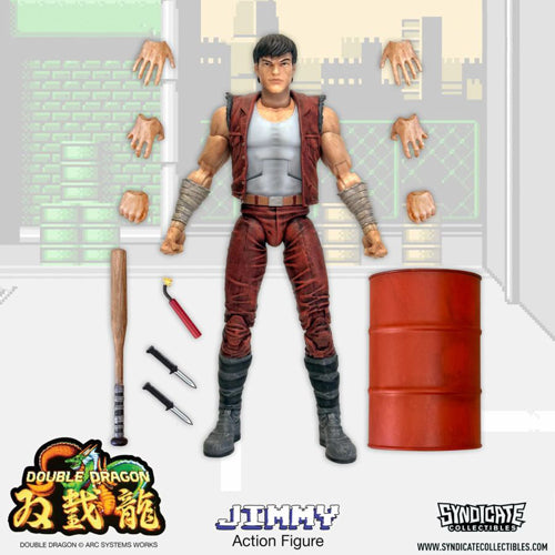 Double Dragon Jimmy 7'' Deluxe Figure