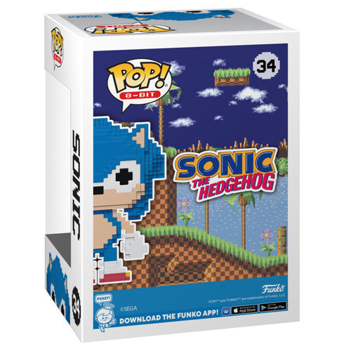 Sonic the Hedgehog Sonic 8-Bit US Exclusive Pop! Vinyl