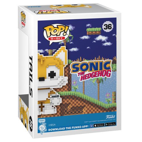 Sonic the Hedgehog Tails 8-Bit US Exclusive Pop! Vinyl