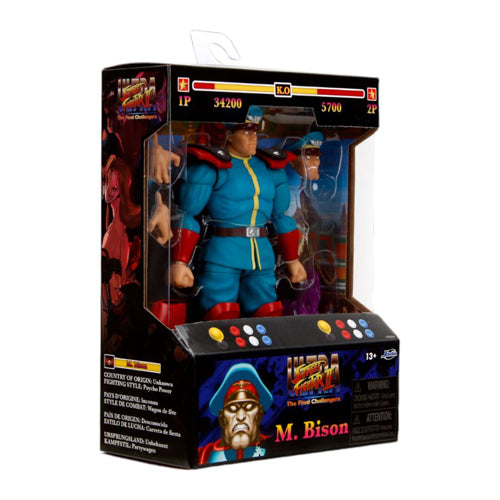 Street Fighter II M Bison (Player 2) 6" Action Figure