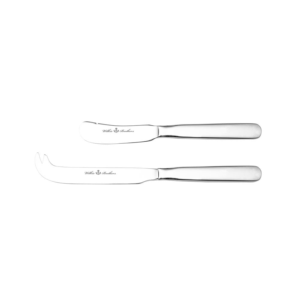 Wilkie Brothers Edinburgh 18/10 Cheese Knife Set (Pack of 2)