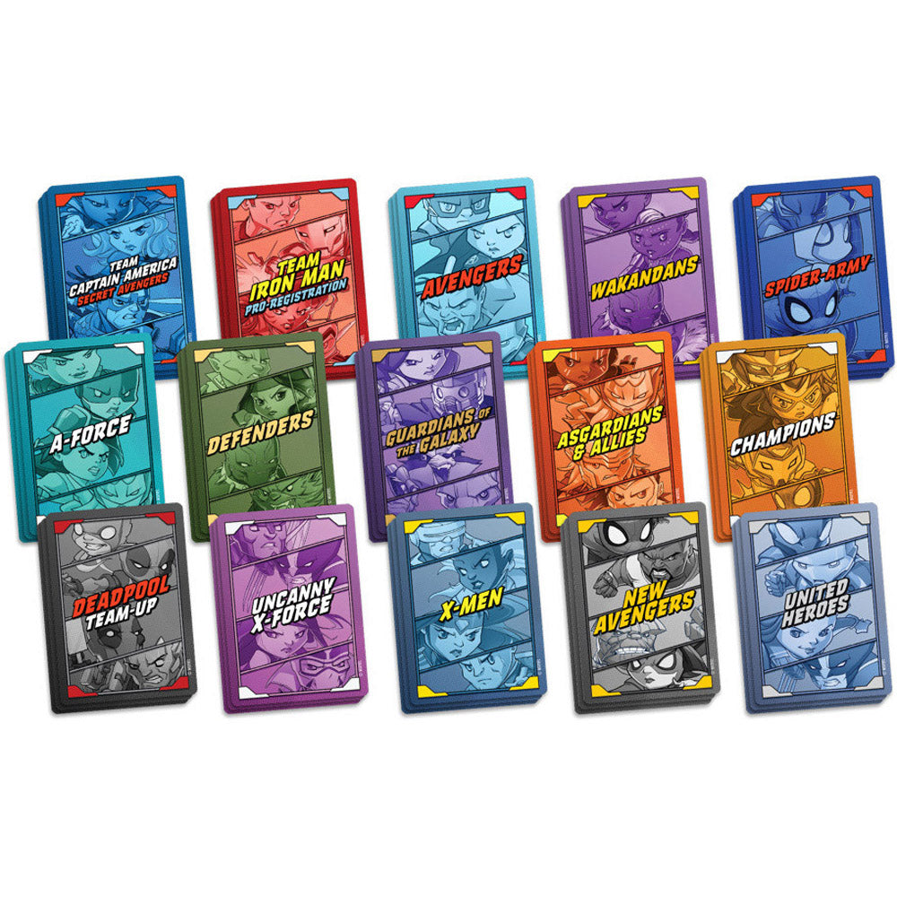 Marvel United Team Decks Strategy Game