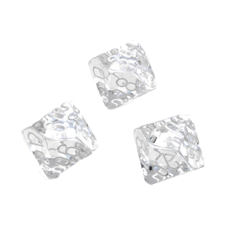 Chessex Tens 10 Dice Translucent Polyhedral