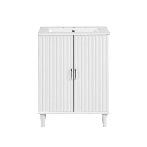 Bathroom Vanity Base 24" (White)