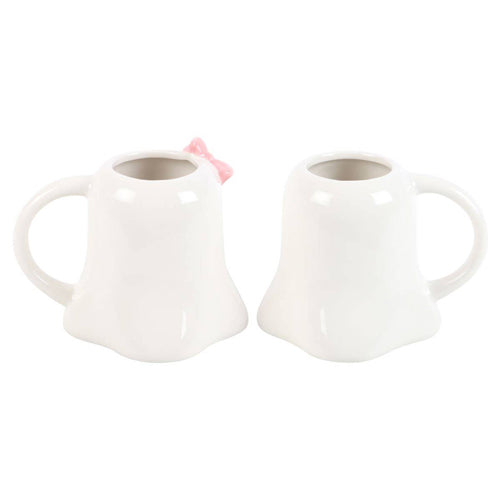 Mr and Mrs Boo Ceramic Mugs (Set of 2)