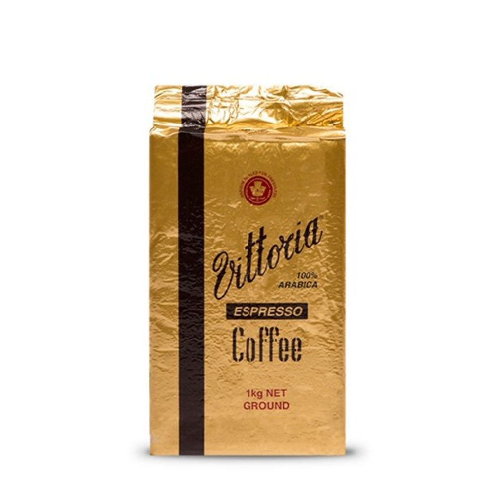 Vittoria Espresso Gold Ground Coffee 1kg