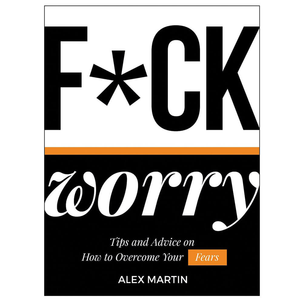 F*ck Worry Self Help Book