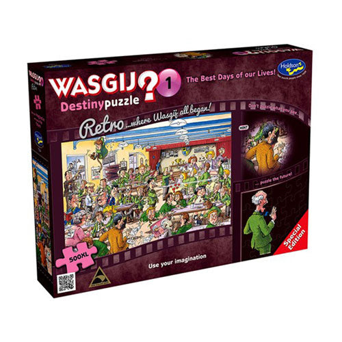 Holdson Wasgij Retro Puzzle 500XL