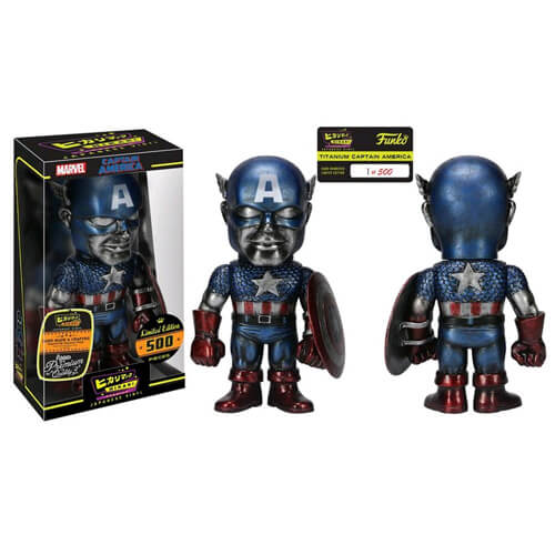 Captain America Captain America Titanium Hikari Figure