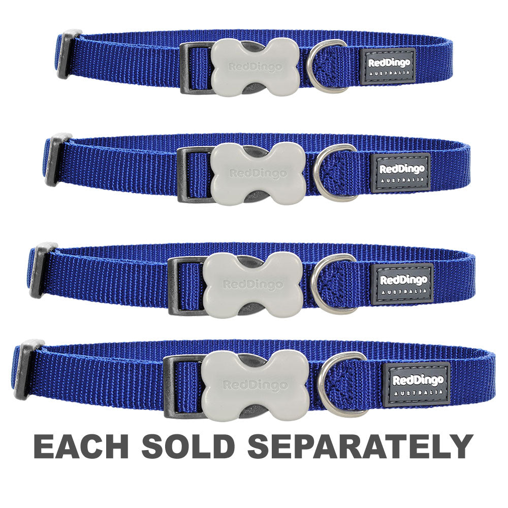 Classic Dog Collar (Dark Blue)