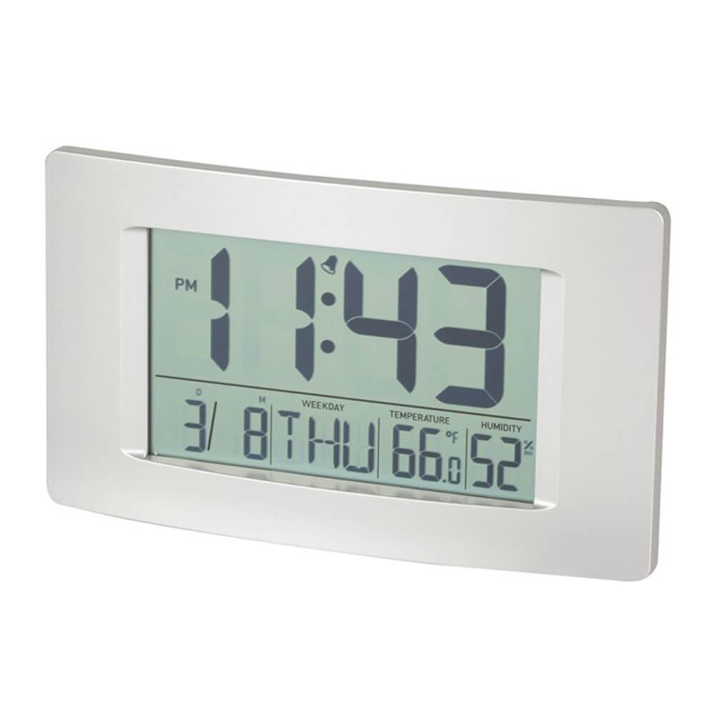 Multi-Function LCD Wall Clock