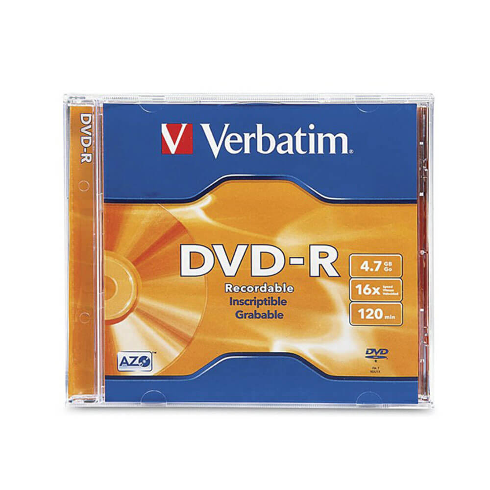 Verbatim DataLifePlus Azo Disc with Case (4.7GB)