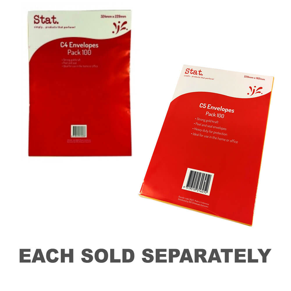 Stat Kraft Peel & Seal Envelope (100pk)