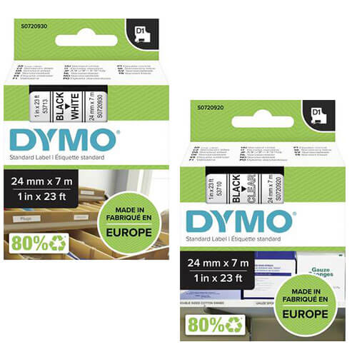 Dymo D1 Tape Label 24mmx7m