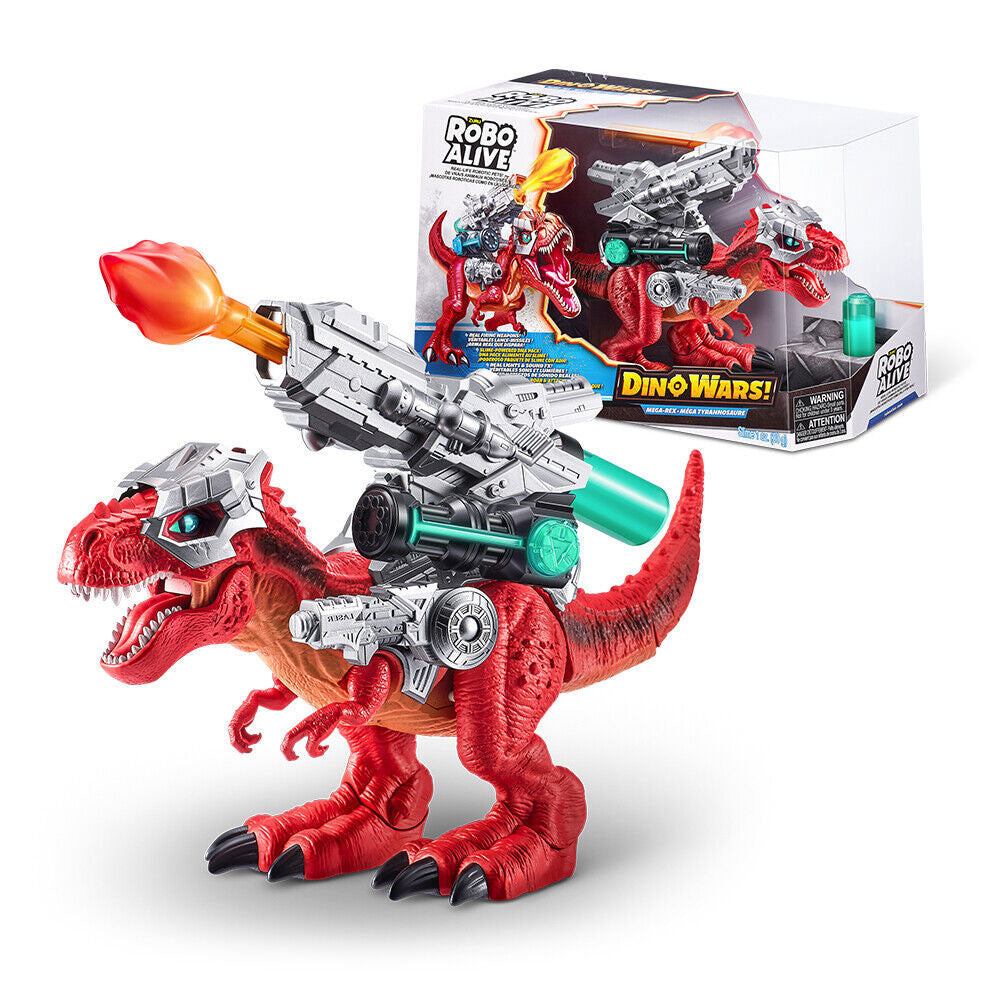 Robo Alive Dino Wars Giant Battling T-Rex