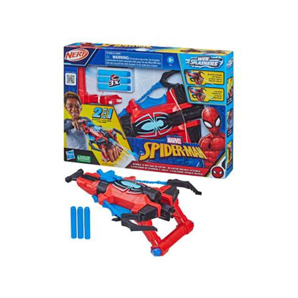Spiderman Nerf Strike n Splash Toy Blaster