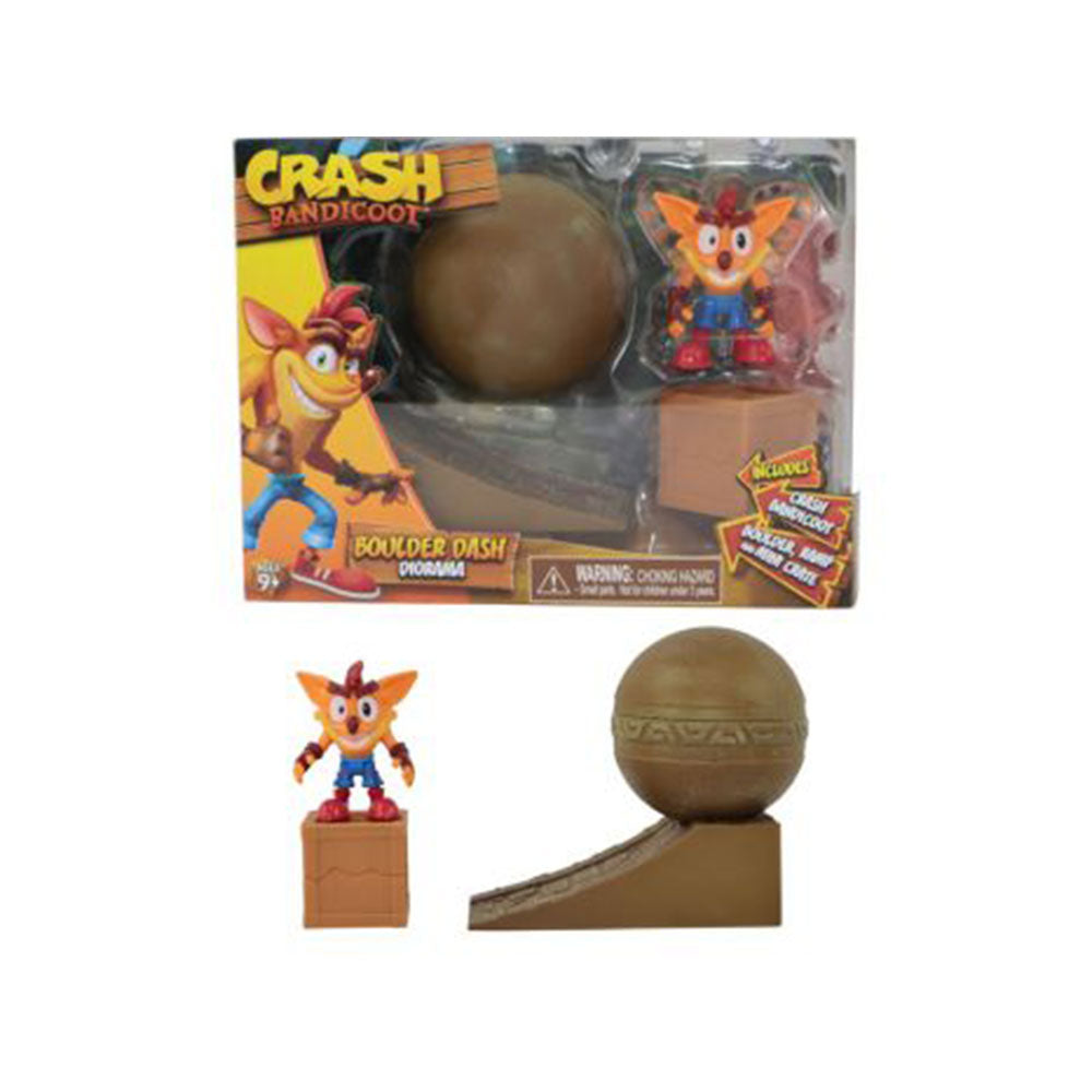 Crash Bandicoot Diorama Action Figure 2.5in