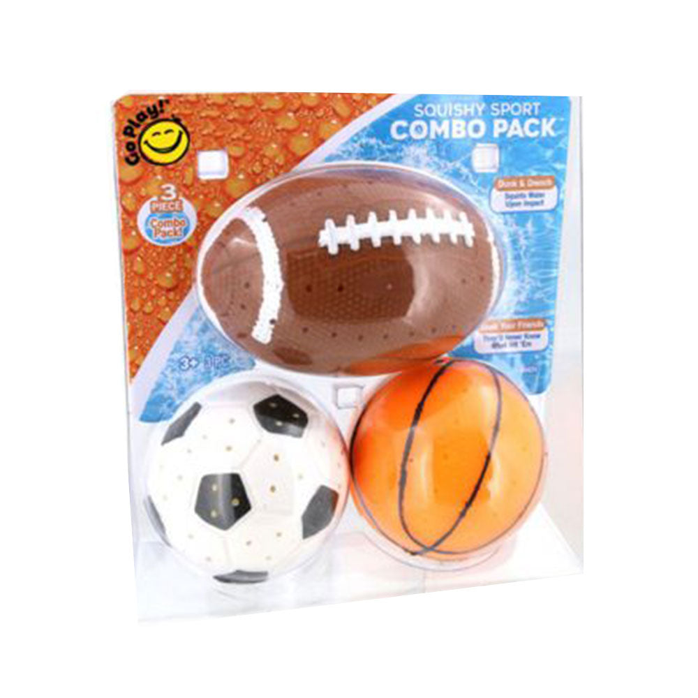 Go Play! Squishy Sport Combo Pack