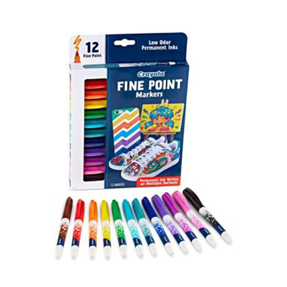 Crayola Fine Line Point Markers (Pack of 12)