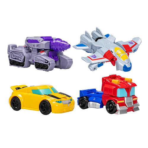 Transformers Heroes vs Villains Figure Set (Pack of 4)