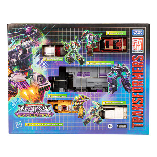 Transformers Legacy Evolution Stunticon Menasor Figure Pack