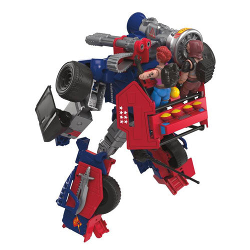 Soundwave Dreadnok Thunder Machine, Zartan & Zarana Fig Set