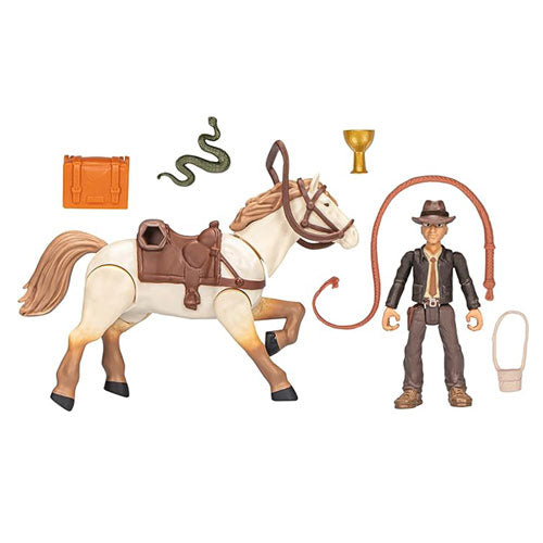 Hasbro Worlds of Adventure Indiana Jones with Horse Figure