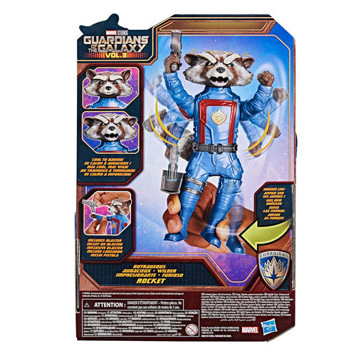 Guardians of the Galaxy Outrageous Rocket Figure