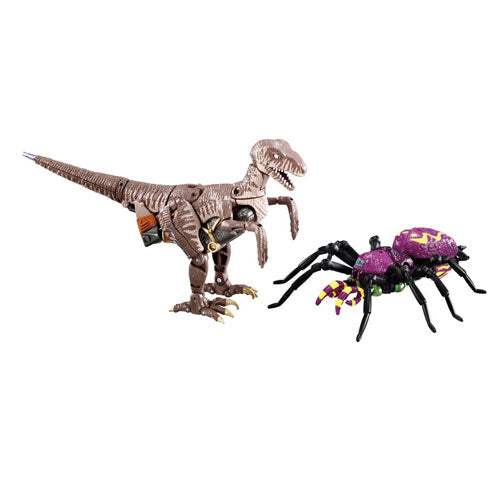 Takara Tomy BWVS-06 Dinobot vs P. Tarantulas Figure Set