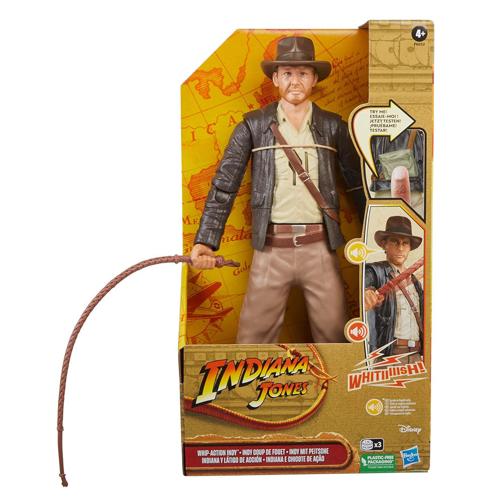 Indiana Jones Whip-Action Indy Figure