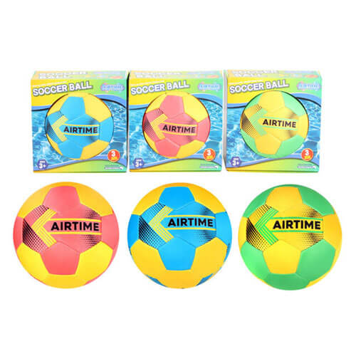 Airtime 3 Asst Neoprene Ball in Colour Box 20cm
