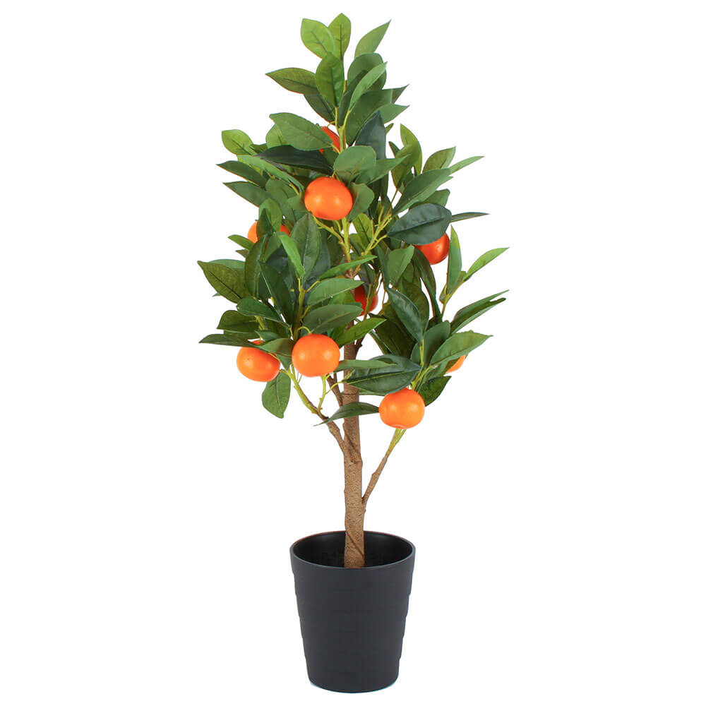 Artificial Orange Tree in Plastic Pot 50cm