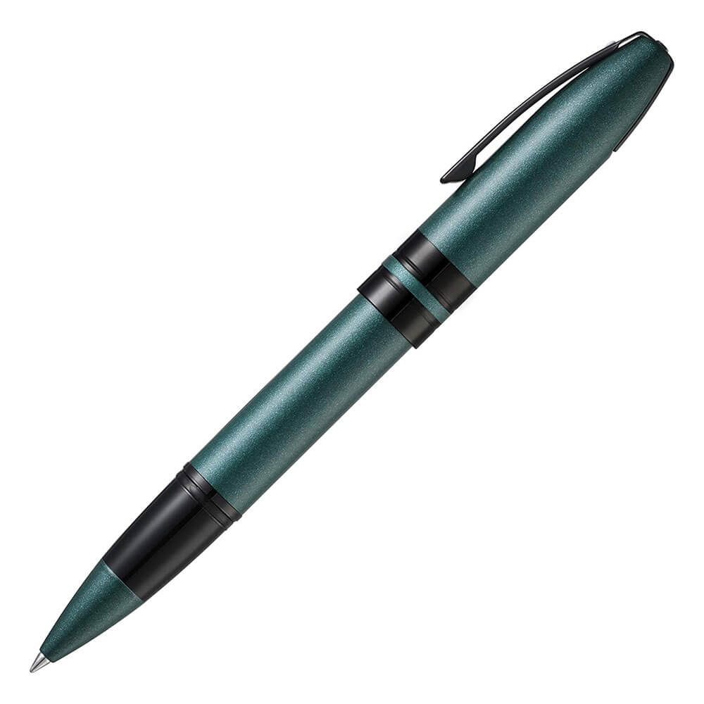 Icon Rollerball Pen w/ Glossy Black PVD Trim