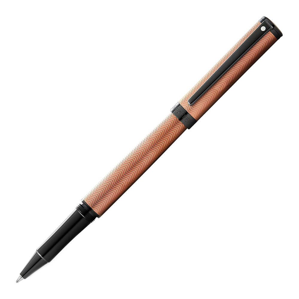 Intensity Engraved Rollerball Pen w/ Black Trim