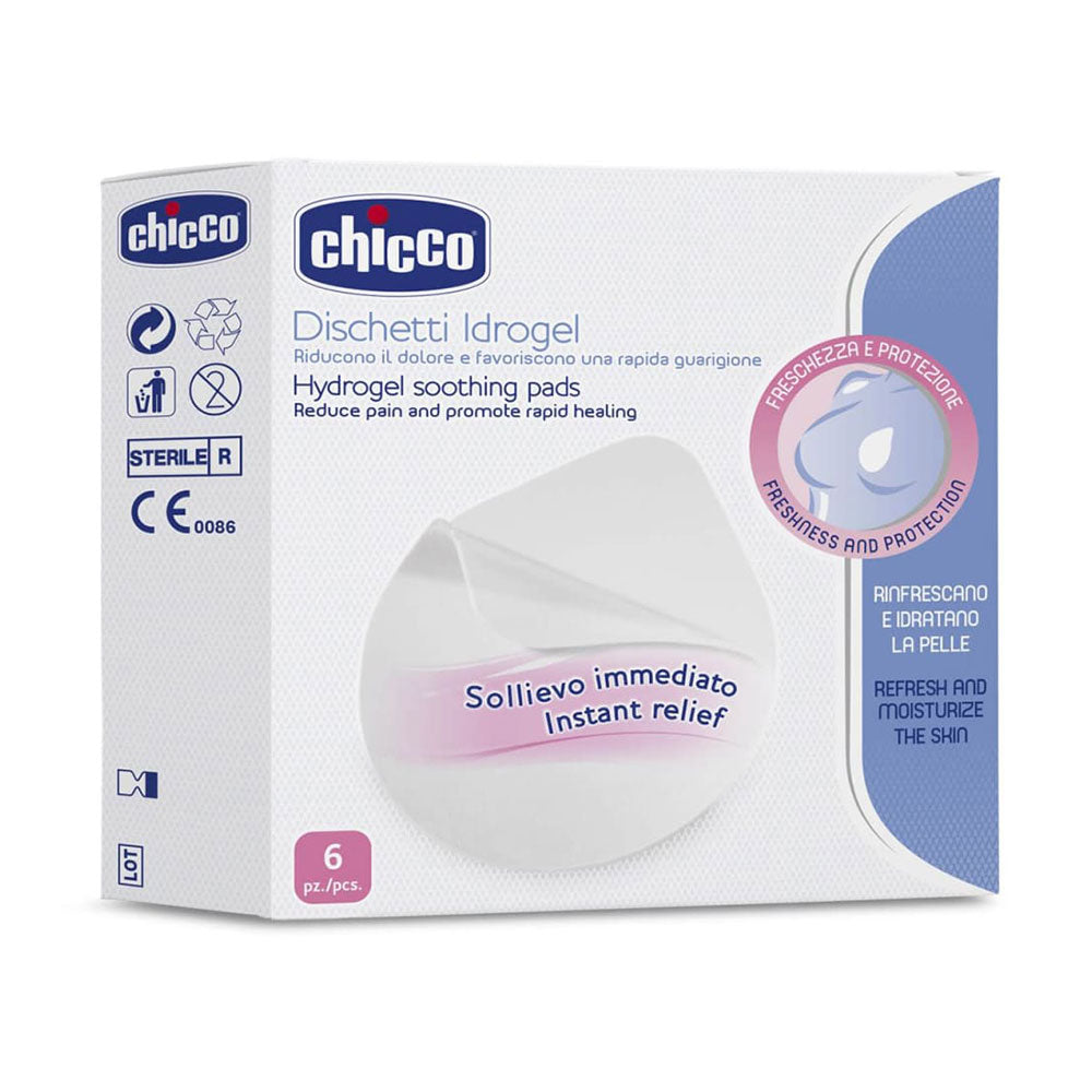 Chicco Hydrogel Soothing Pads 6pk