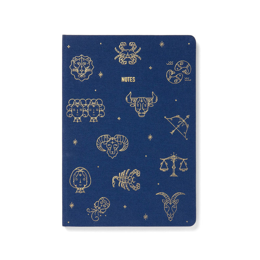 Letts 2024 Zodiac A5 Notebook (Midnight)