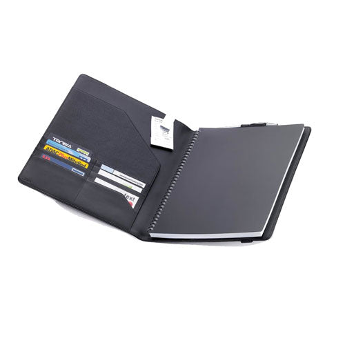 Troika A4 Travel Folder with Notepad (Black)