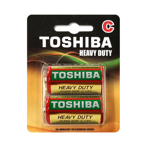Toshiba Heavy Duty Battery 2pk