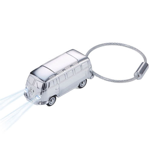 Troika VW Vehicle Keyring with LED Light (Silver)