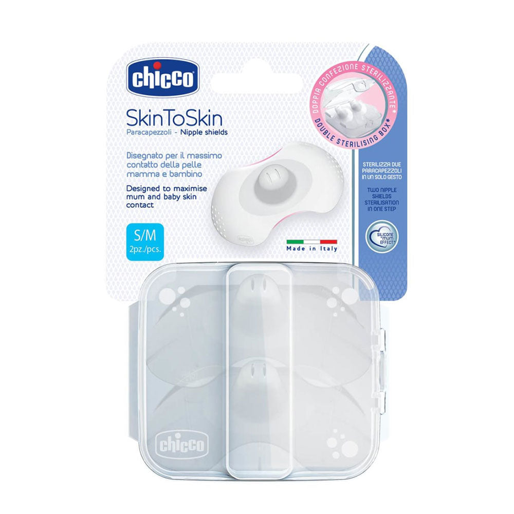 Chicco Silicone Nipple Shield 2pk (Small-Medium)