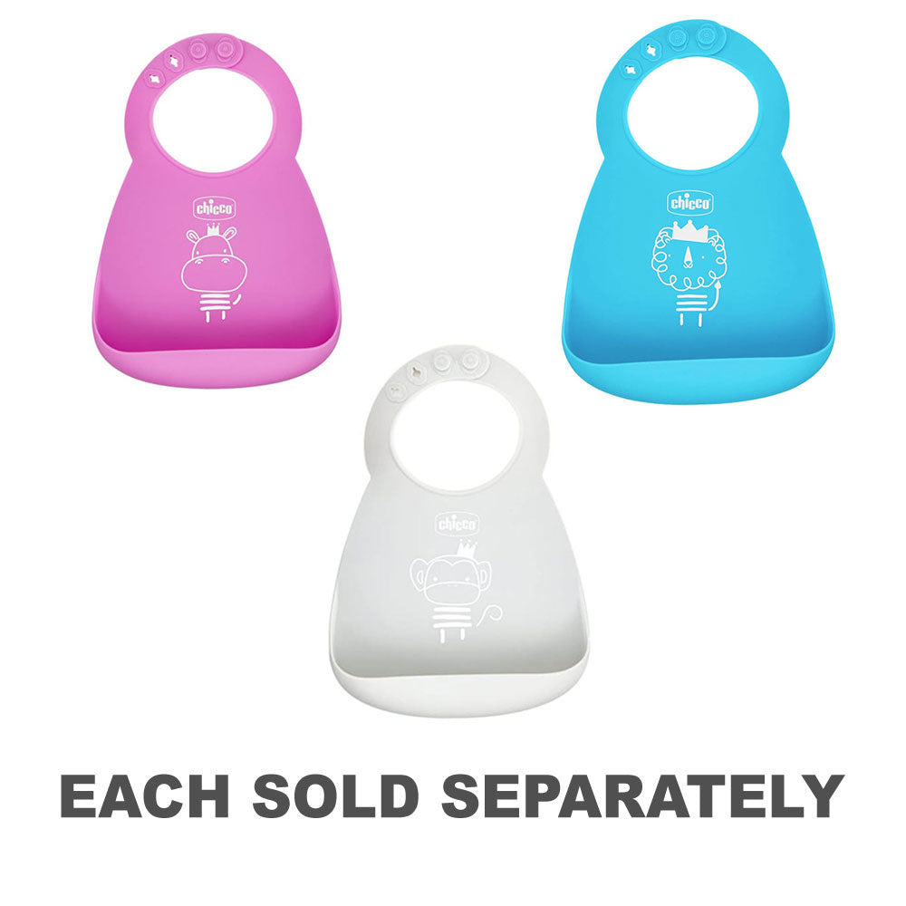 Chicco Silicone Bib with Crumble Catcher