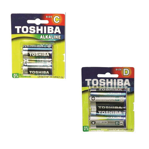 Toshiba Super Alkaline Battery 2pk
