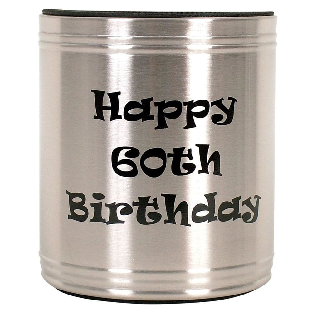 Coyote Stainless Steel Birthday Stubby Cooler
