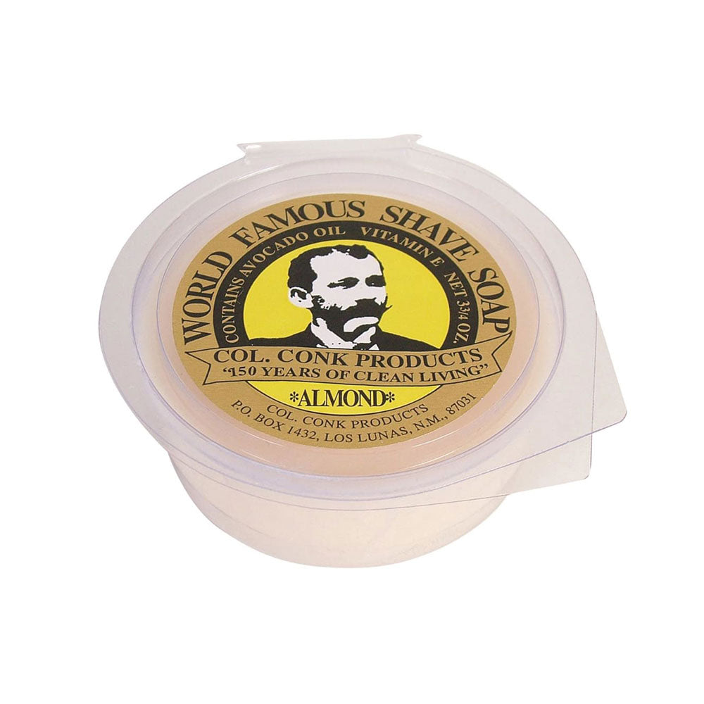 Colonel Conk Almond Shave Soap Super Bar 3.15oz